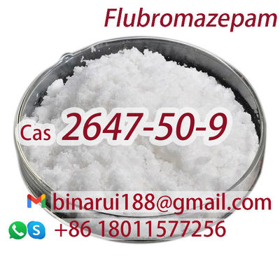 Flubromazépam CAS 2647-50-9 7-bromo-5- ((2-fluorophényle)-1H-benzo[e][1,4]diazépine-2(3H) -un