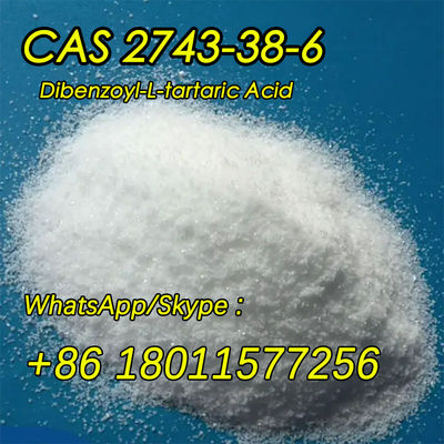 Cas 2743-38-6 Acide dibenzoyl-L-tartarique C18H14O8 PMK dibenzoyl-L-tartarique