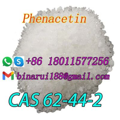 Cas 62-44-2 Phénacétine matières premières pharmaceutiques C10H13NO2 Achrocidine BMK/PMK