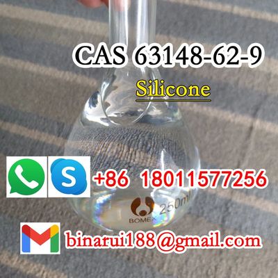 Huile de silicone C2H8O2Si Additifs cosmétiques Huile de silicone diméthylé Cas 63148-62-9