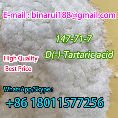 qualité  D-Tartaric Acid / Tartaric Acid Food Grade Cas 147-71-7 usine