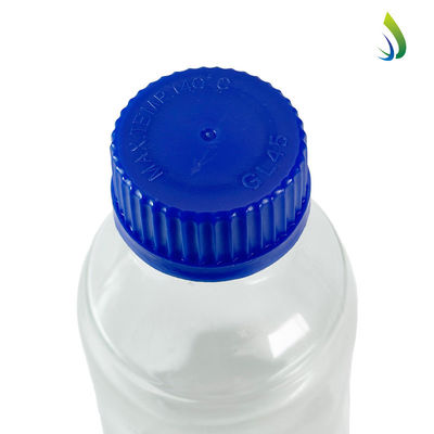 OEM ODM 100 ml 250 ml 500 ml réactif bouteilles de verre de laboratoire avec vis bleu