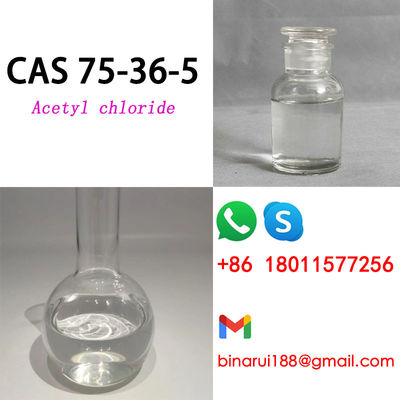 Chlorure d'acétyle à 99% Intermédiaires agrochimiques C2H3ClO Chlorure d'acide éthanique CAS 75-36-5