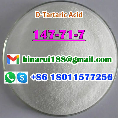 BMK Acide D-tartarique CAS 147-71-7 (2S,3S) Acide tartarique produits chimiques intermédiaires fines de qualité alimentaire