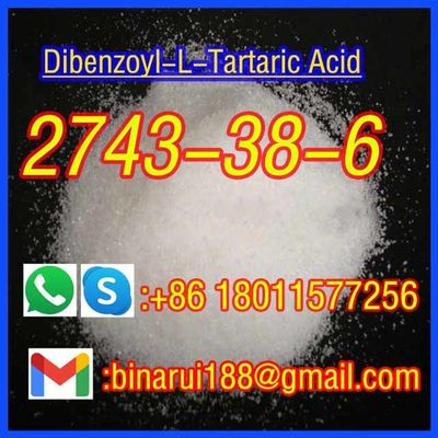 Fourniture d'intermédiaires chimiques fins d'acide dibenzoyl-L-tartarique de haute qualité CAS 2743-38-6