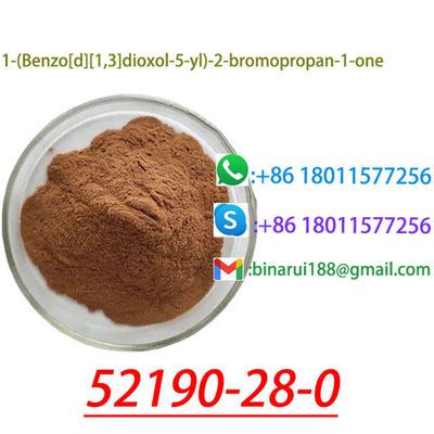 CAS 52190-28-0 1-propanone, 1-(1,3-benzodioxol-5-yl)-2-bromo-C10H9BrO3 1-(1,3-benzodioxol-5-yl)-2-bromopropane-1-one