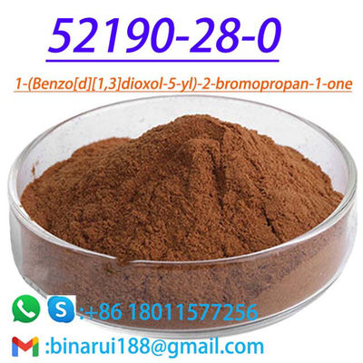 1-(Benzo[d][1,3]dioxol-5-yl)-2-bromopropane-1-one Cas 52190-28-0 1-(1,3-benzodioxol-5-yl)-2-bromopropane-1-one