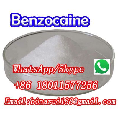 99% de benzocaïne cristalline Cas 94-09-7 poudre américaine BMK