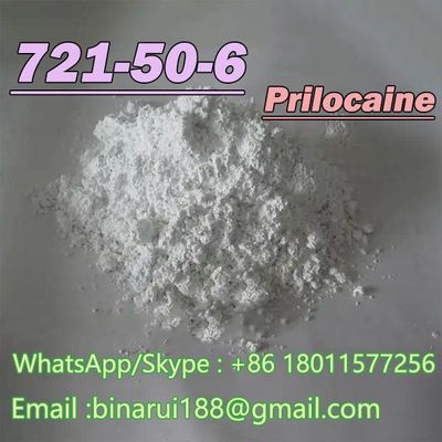 Prilocaïne C13H20N2O Intermédiaires chimiques fins Citanest CAS 721-50-6