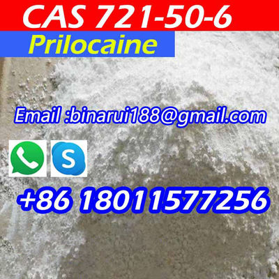 Prilocaïne C13H20N2O Intermédiaires chimiques fins Citanest CAS 721-50-6