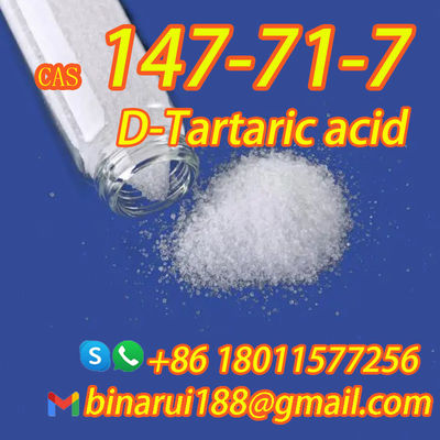 CAS 147-71-1 PMK Acide D-tartarique C4H6O6 Acide tartarique