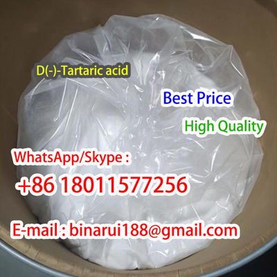 Cas 147-71-7 D-acide tartrique C4H6O6 Acide tartrique additifs alimentaires
