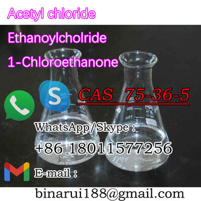 Chlorure d'acétyle de haute qualité C2H3ClO Chlorure d'acide éthanique CAS 75-36-5
