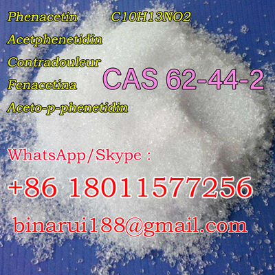 CAS 62-44-2 Échantillon disponible en usine Phénacétine C10H13NO2 Achrocidine