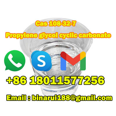 Chine 99% PC de haute pureté CAS 108-32-7 Carbonate de propylène Matériau chimique de base Solvant liquide