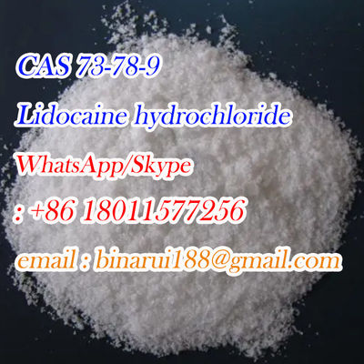CAS 73-78-9 Livraison rapide Chlorhydrate de xilina / xyloneurane