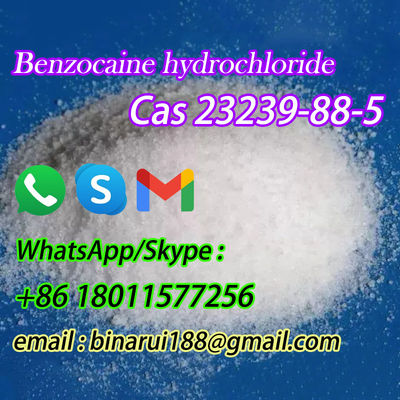 Hydrochlorure de benzocaïne de haute pureté / hydrochlorure d'éthyle 4-aminobenzoate CAS 23239-88-5