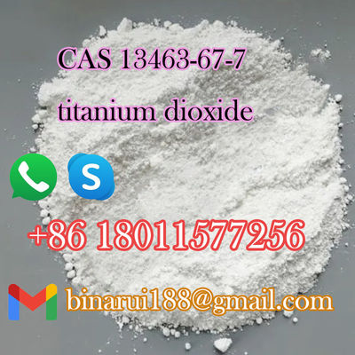 CAS 13463-67-7 Meilleur prix d'usine O2Ti Dioxyde de titane / Titane ((IV) Oxyde Pigments inorganiques