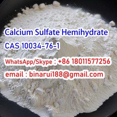 L'hémihydrate de sulfate de calcium très efficace pour l'industrie CAS 10034-76-1